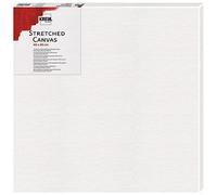 KREUL 596080 - Stretched Canvas, châssis 60 x 80 cm en qualité débutant, pour peinture acrylique et gouache, toile en coton avec 4 couches de fond, White