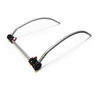 Châssis Avant Pour Remorques Enfant Double Aluminium Burley (D'lite/Cub/Encore/Honey Bee) Argenté