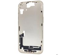 Châssis Central - AVIZAR - iPhone 15 - Cadre Jaune - Remplacement - Haute Qualité