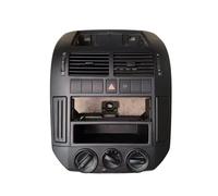 Châssis Compatible Avec VW Pour Polo 2004 2005 2006 2007 2008 2009 2010 Black Central Control Panel With Vents Console Air Conditioning Vent Frame