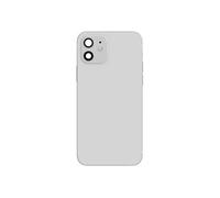 Châssis Complet pour iPhone 12 Cadre central et Vitre arrière Blanc