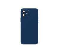 Châssis Complet pour iPhone 12 Cadre central et Vitre arrière Bleu nuit