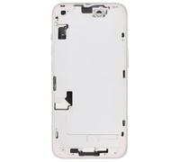Châssis Complet pour iPhone 14 avec Vitre Arrière et Lentilles Caméra Blanc