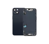 Châssis Complet pour iPhone 14 avec Vitre Arrière et Lentilles Caméra Noir