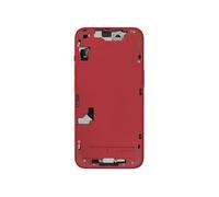 Châssis Complet pour iPhone 14 avec Vitre Arrière et Lentilles Caméra Rouge