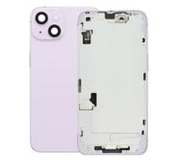 Châssis Complet pour iPhone 14 avec Vitre Arrière et Lentilles Caméra Violet clair
