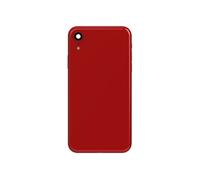 Châssis Complet pour iPhone XR Cadre central et Vitre arrière Rouge