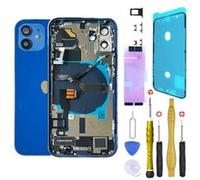 Chassis Complet Remplacement iPhone 12 Mini Bleu +Joint +NFC +Kit