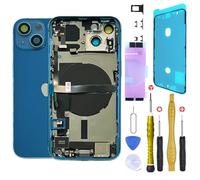 Chassis Complet Remplacement iPhone 13 Mini Bleu +Joint +NFC +Kit