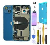 Chassis Complet Remplacement iPhone 13 Mini Bleu +Joint +NFC +Kit