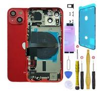 Chassis Complet Remplacement iPhone 13 Mini Rouge Red +Joint +NFC +Kit