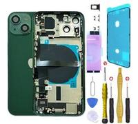 Chassis Complet Remplacement iPhone 13 Mini Vert +Joint +NFC +Kit