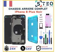 Chassis Complet Remplacement pour iPhone 8 Plus Noir Premonte + NFC + Kit