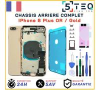 Chassis Complet Remplacement pour iPhone 8 Plus Or / Gold Premonte + NFC + Kit