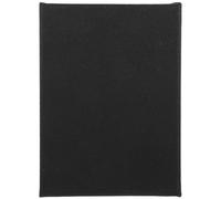 Châssis D’art Noir pour Toile Peinture, Panneau Compact en Bois