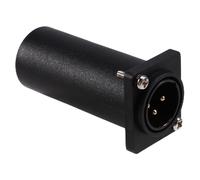 Châssis d'alimentation pour montage sur panneau série D, XLR 3 broches mâle vers RJ45 femelle