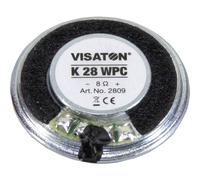 Châssis de haut-parleur Visaton K 28 WPC / 8 Ohm 8 ? 1 W 1.1 pouces 2.8 cm 1 pc(s)