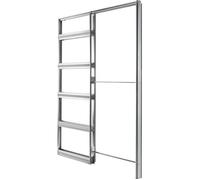 Châssis de porte coulissante pour cloison - Eclisse - Simple vantail - l. 830 mm - L. 2040 mm