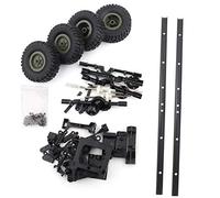 Châssis de Remorque RC, Châssis de Remorque de Réservoir D'huile, Châssis de Remorque de Bateau RC, Châssis de Réservoir D'huile de Camion pour Voiture RC 1:16 WPL B24 B16 B36