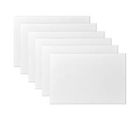 Chassis de Toile - LumaSoul - 0-0-0-0-2f-2-6-6 - Toile vierge blanche, idéale pour la peinture acrylique - 60x40 cm - 6 pièces