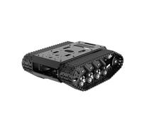 Châssis de voiture avec encodeur moteur DC, suspension absorption des chocs, plate-forme mobile entièrement en métal pour Arduion RPi Microb Jetson Python DIY Smart Robot Maker