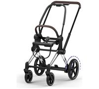 Châssis e-PRIAM 2026 Poussette électrique tout-terrain Chrome