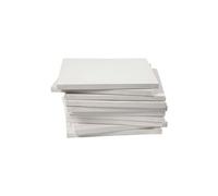Châssis entoilés, dim. 30x30 cm, prof. 1,6 cm, 40 pièces, blanc
