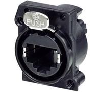Chassis femelle Neutrik NE8FAH-C5-CON RJ45 embase femelle horizontale noir 1 pc(s)