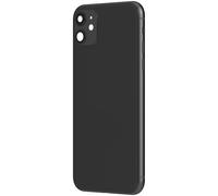 Châssis iPhone 11 - AVIZAR - Vitre arrière Noir - Réparation - Durable - Esthétique restaurée