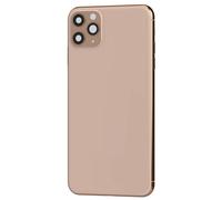 Châssis iPhone 11 Pro Max avec Vitre arrière de remplacement Rose champagne
