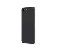 Clappio Châssis iPhone 8 Plus avec Vitre arrière de remplacement Noir