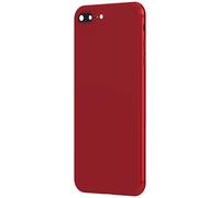 Clappio Châssis iPhone 8 Plus avec Vitre arrière de remplacement Rouge