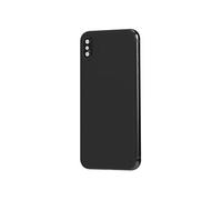 Clappio, boîtier pour iPhone XS Max avec couvercle de batterie, gris foncé