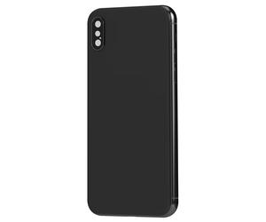 Châssis iPhone XS Max avec Vitre arrière de remplacement Gris foncé
