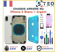 Chassis Nu Remplacement pour iPhone X Blanc / Argent Chassis Arriere + Kit