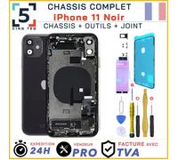 Chassis Prémonté Remplacement pour iPhone 11 Noir Complet +Joint +NFC +Kit