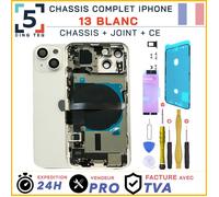 Chassis Premonte Remplacement pour iPhone 13 Blanc Complet +Joint +NFC +Kit