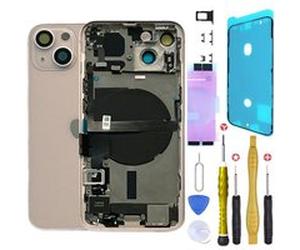 Chassis Premonte Remplacement pour iPhone 13 Rose Complet +Joint +NFC +Kit