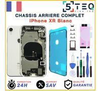 Chassis Prémonté Remplacement pour iPhone XR Blanc Chassis Complet, NFC + Kit