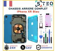 Chassis Prémonté Remplacement pour iPhone XR Bleu Chassis Complet, NFC + Kit