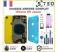 Chassis Prémonté Remplacement pour iPhone XR Jaune Complet Joint Ecran, NFC +Kit