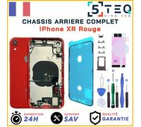 Chassis Prémonté Remplacement pour iPhone XR Rouge Complet Joint Ecran, NFC +Kit