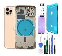 Chassis Remplacement iPhone 12 Pro Max Or Gold Chassis NU +Joint +Kit