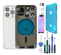 Chassis Remplacement iPhone 13 Pro Max Blanc Argent Chassis NU +Joint +Kit