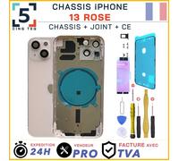 Chassis Remplacement iPhone 13 Rose Pink Chassis Nu +Joint +Kit