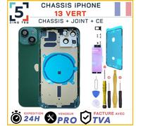 Chassis Remplacement iPhone 13 Vert Chassis Nu +Joint +Kit