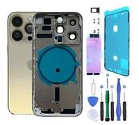 Chassis Remplacement iPhone 14 Pro Or Gold Chassis Nu +Joint +Kit
