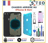 Chassis Remplacement NU pour iPhone 8 Noir - Chassis arriere + Kit