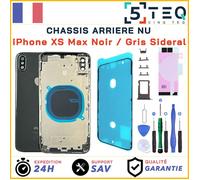 Chassis Remplacement Nu pour iPhone XS Max Noir / Gris Sideral - Arriere + Kit