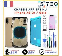 Chassis Remplacement Nu pour iPhone XS Or / Gold - Chassis Arriere + Kit